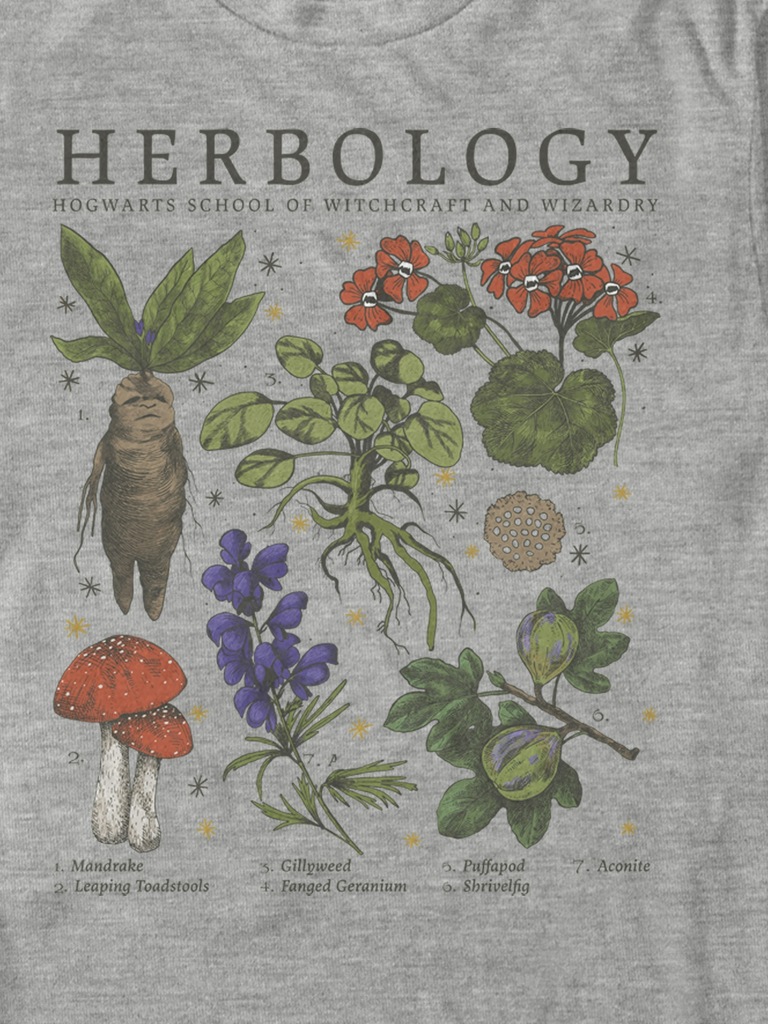 Harry Potter Herbology Graphic T-Shirt