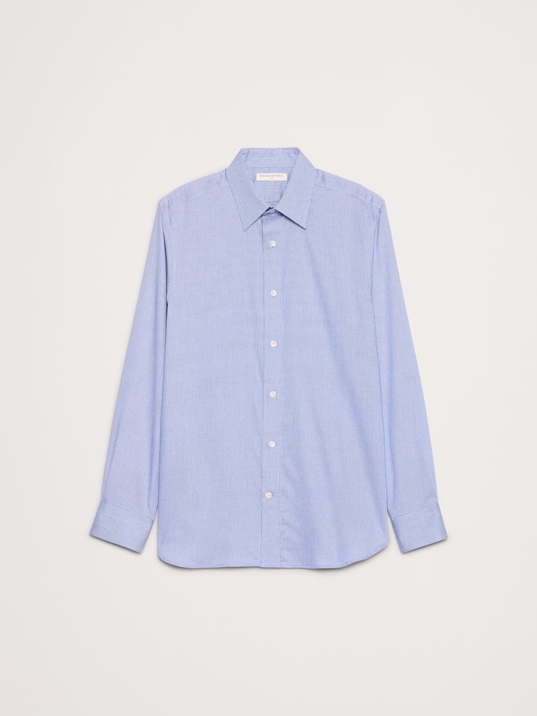 Slim-Fit Wrinkle-Resistant Dress Shirt