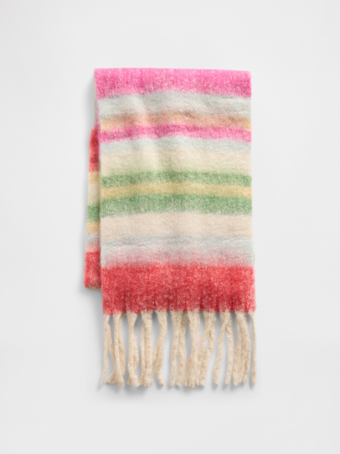 Brushed Fringe Scarf
