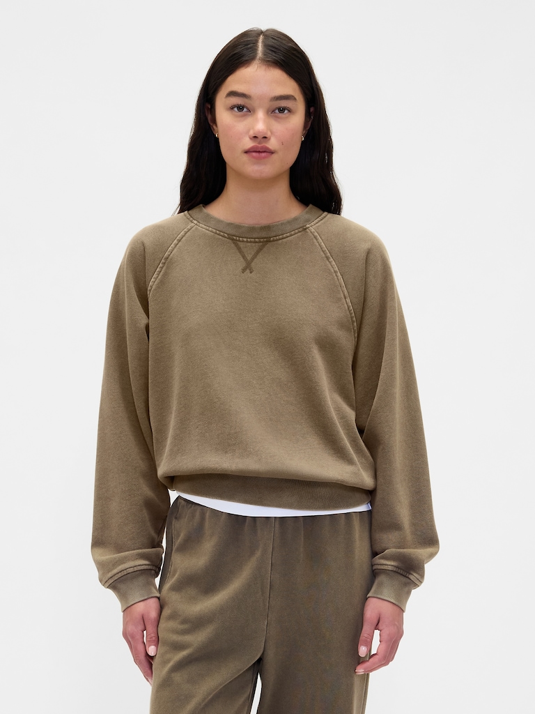 Heavyweight French Terry Raglan Sweatshirt