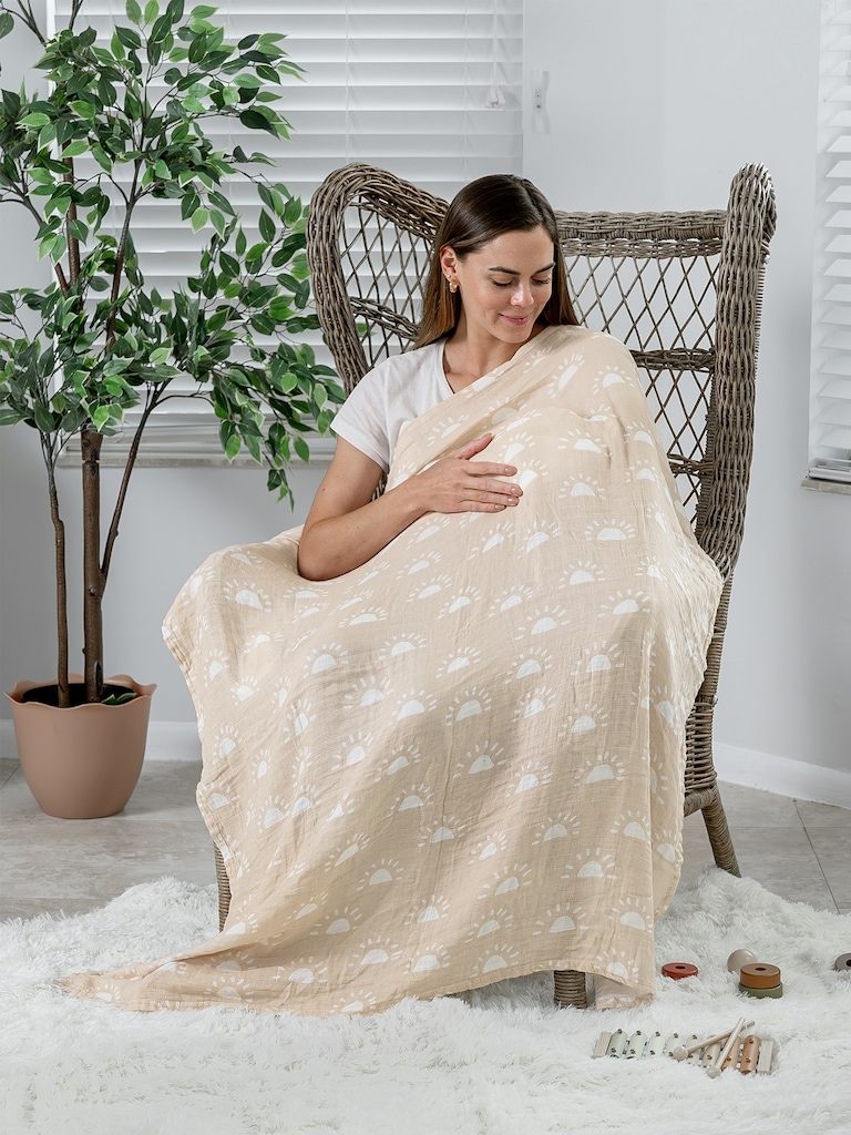 Comfy Cubs Muslin Swaddle Blanket
