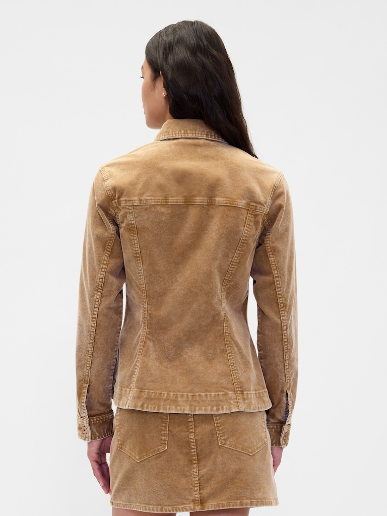 Corduroy Fitted Jacket
