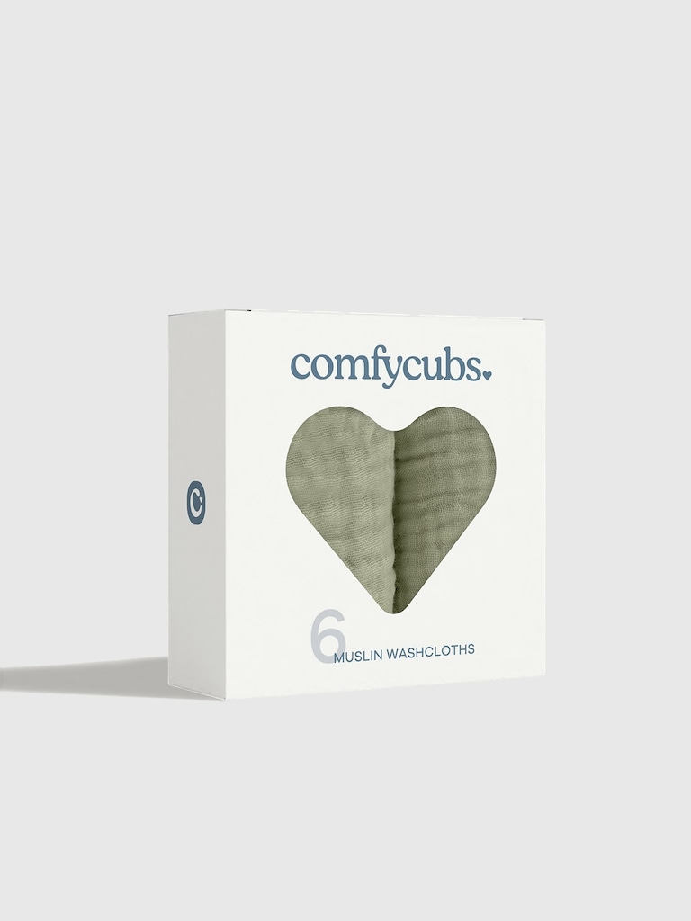 Comfy Cubs Muslin Washcloths