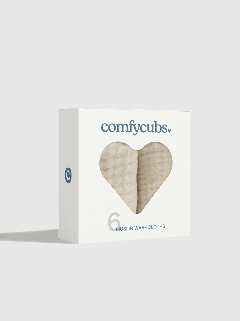 Comfy Cubs Muslin Washcloths