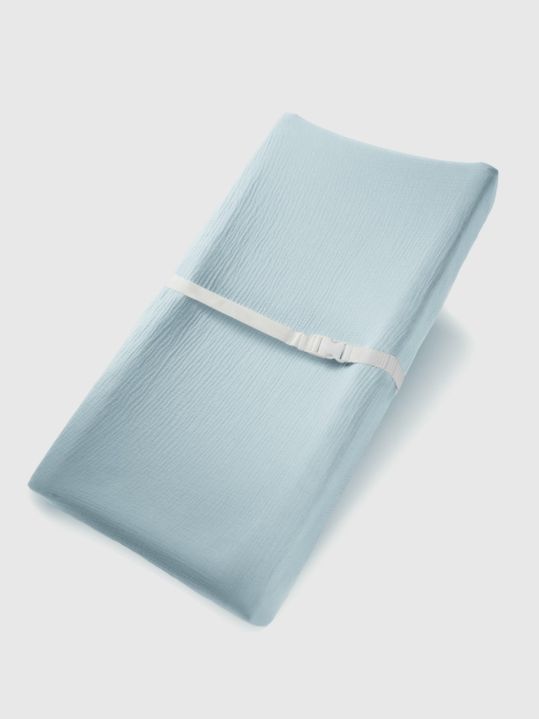 Comfy Cubs Muslin Fitted Changing Pad Cover