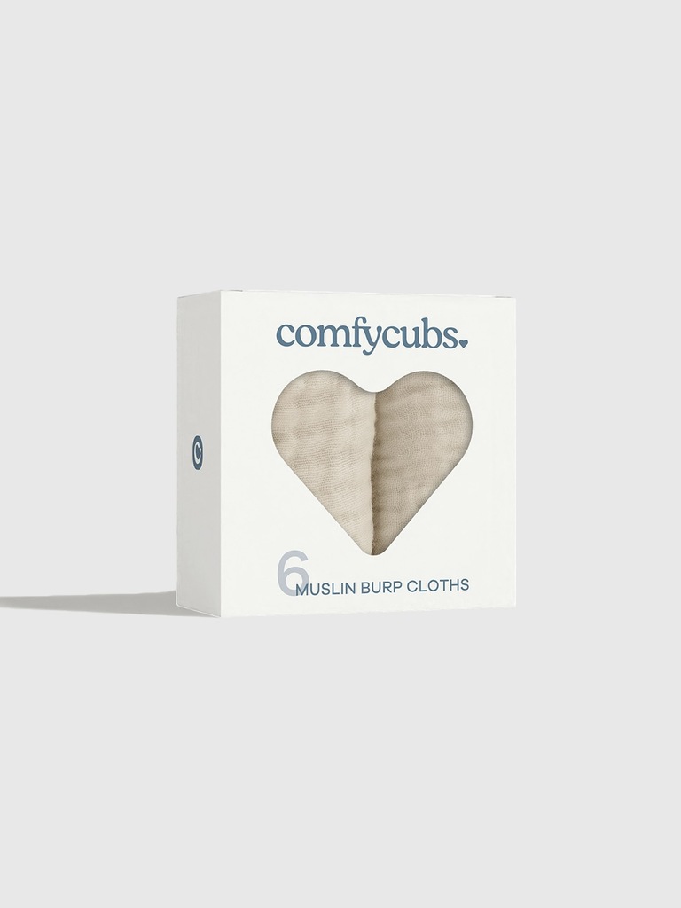 Comfy Cubs Muslin Burp Cloths