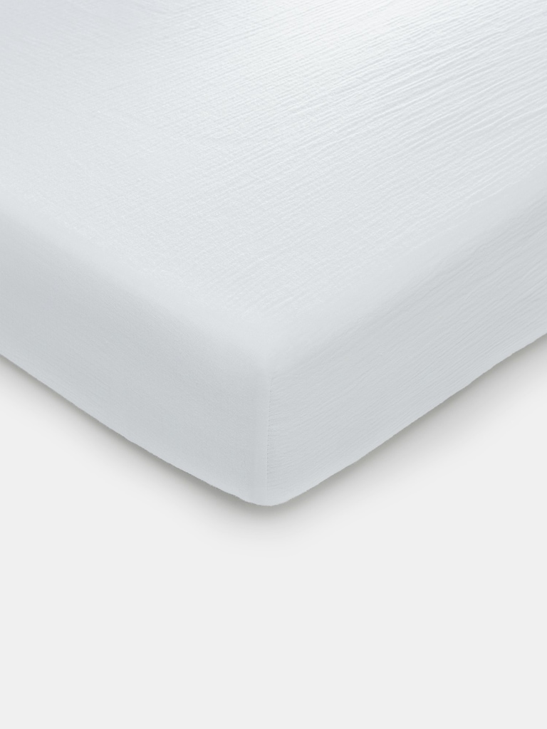 Comfy Cubs Muslin Fitted Crib Sheet
