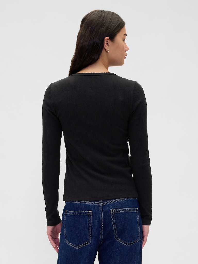 Pointelle Cardigan