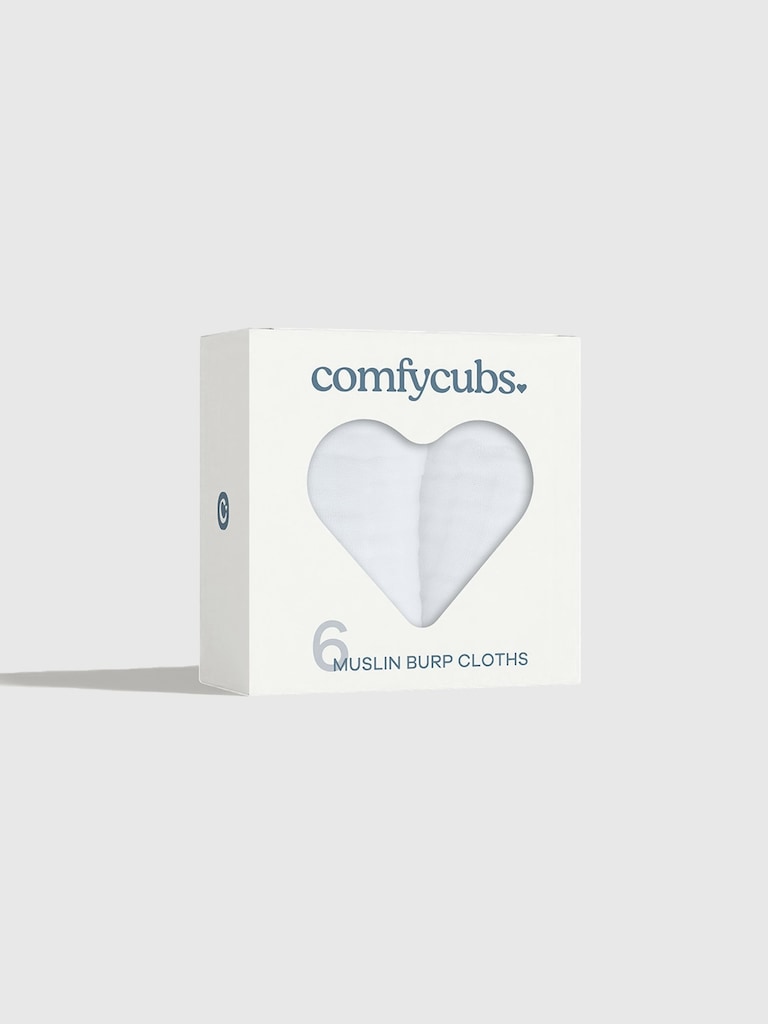Comfy Cubs Muslin Burp Cloths