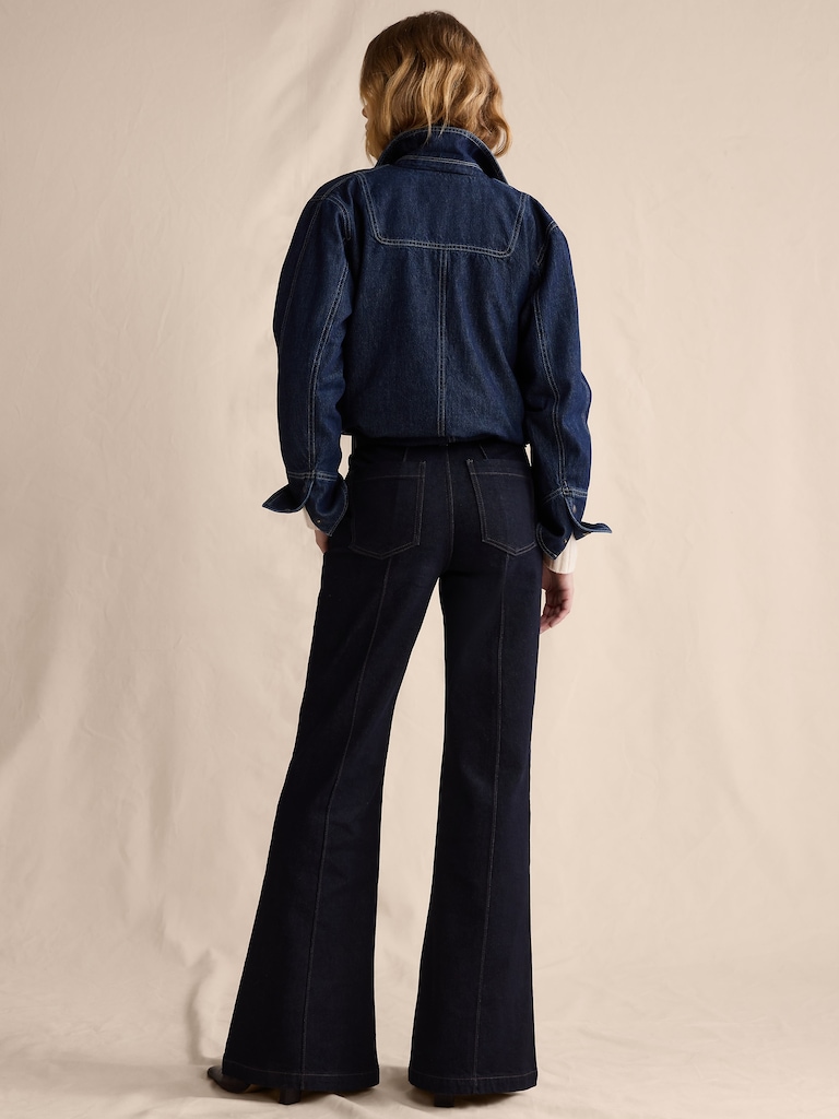 High-Rise Super Flare Jean