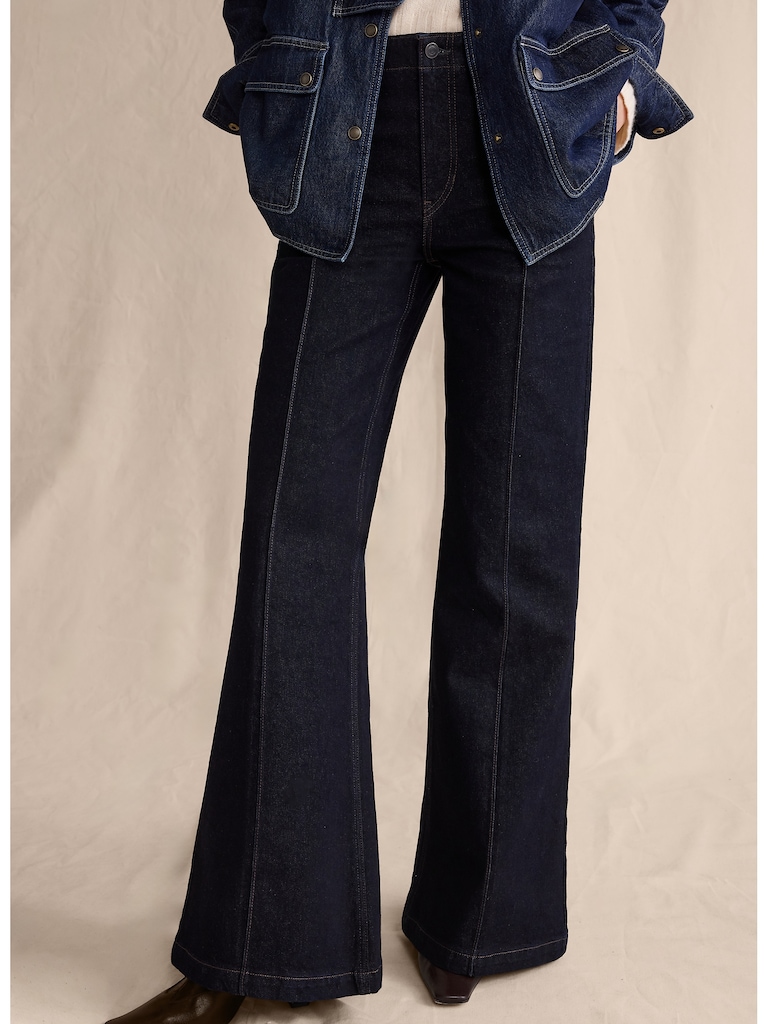 High-Rise Super Flare Jean