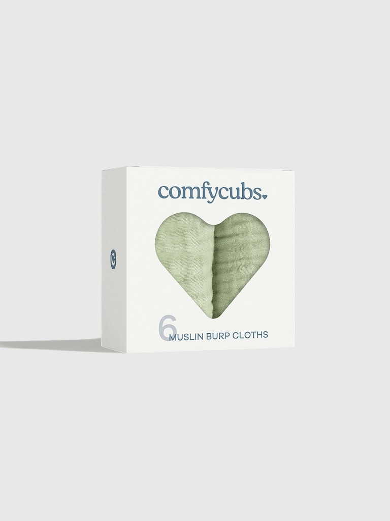 Comfy Cubs Muslin Burp Cloths