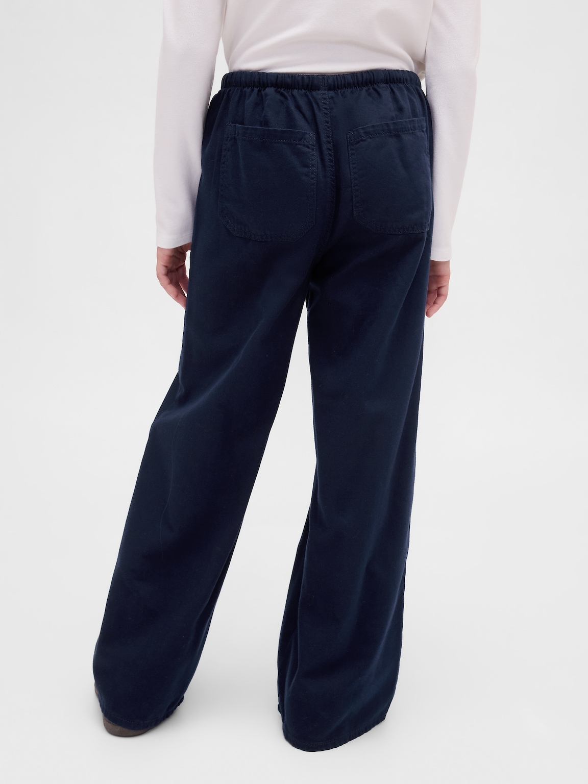 Kids Uniform Easy Wide-Leg Pants