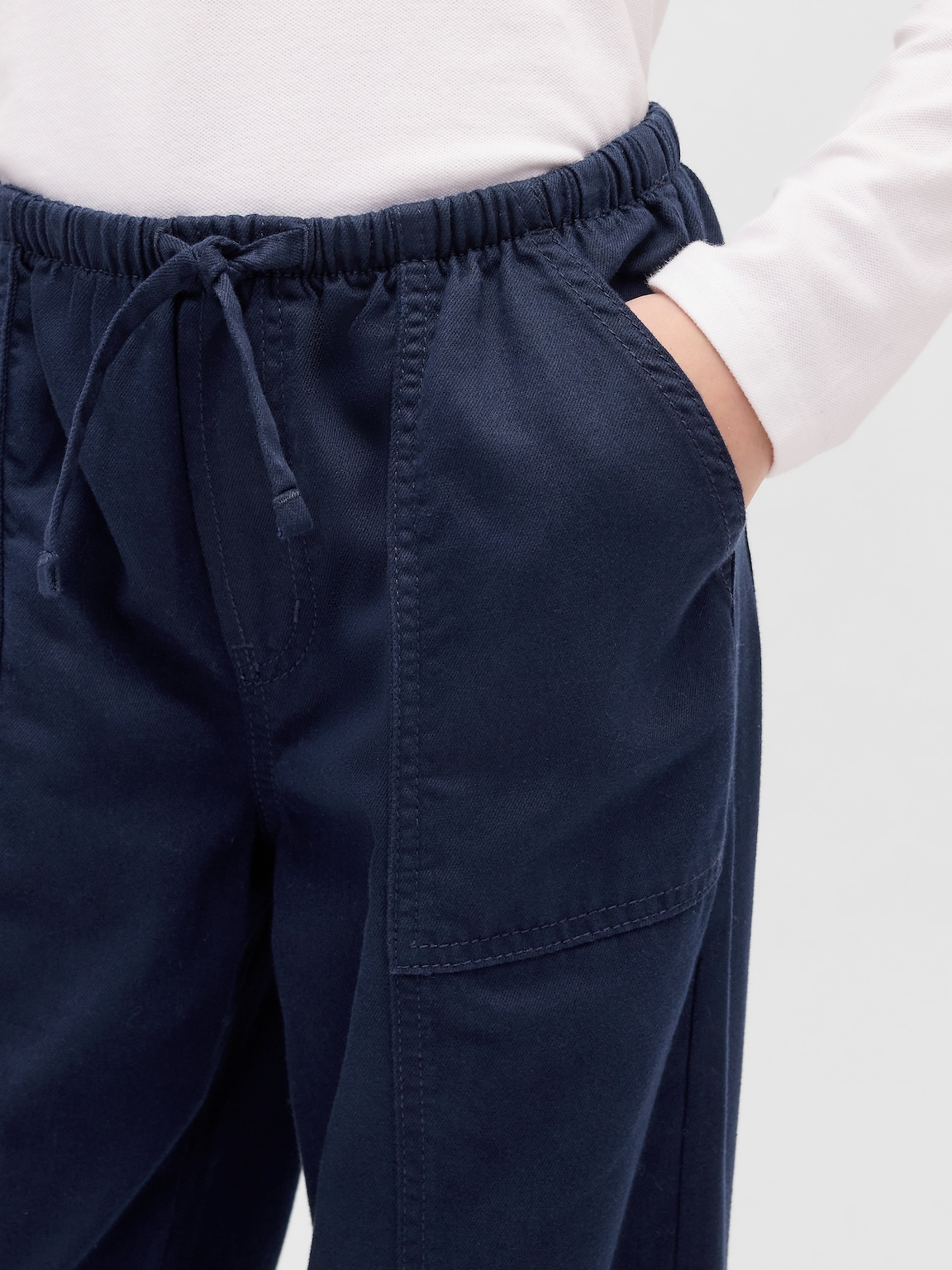 Kids Uniform Easy Wide-Leg Pants