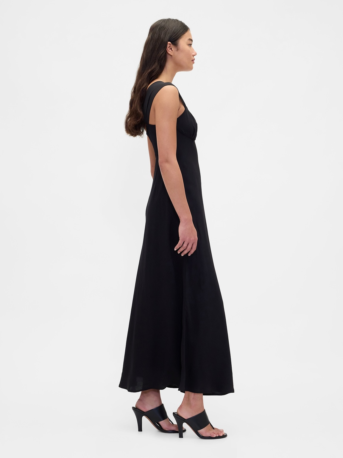 Mixed Media Maxi Dress