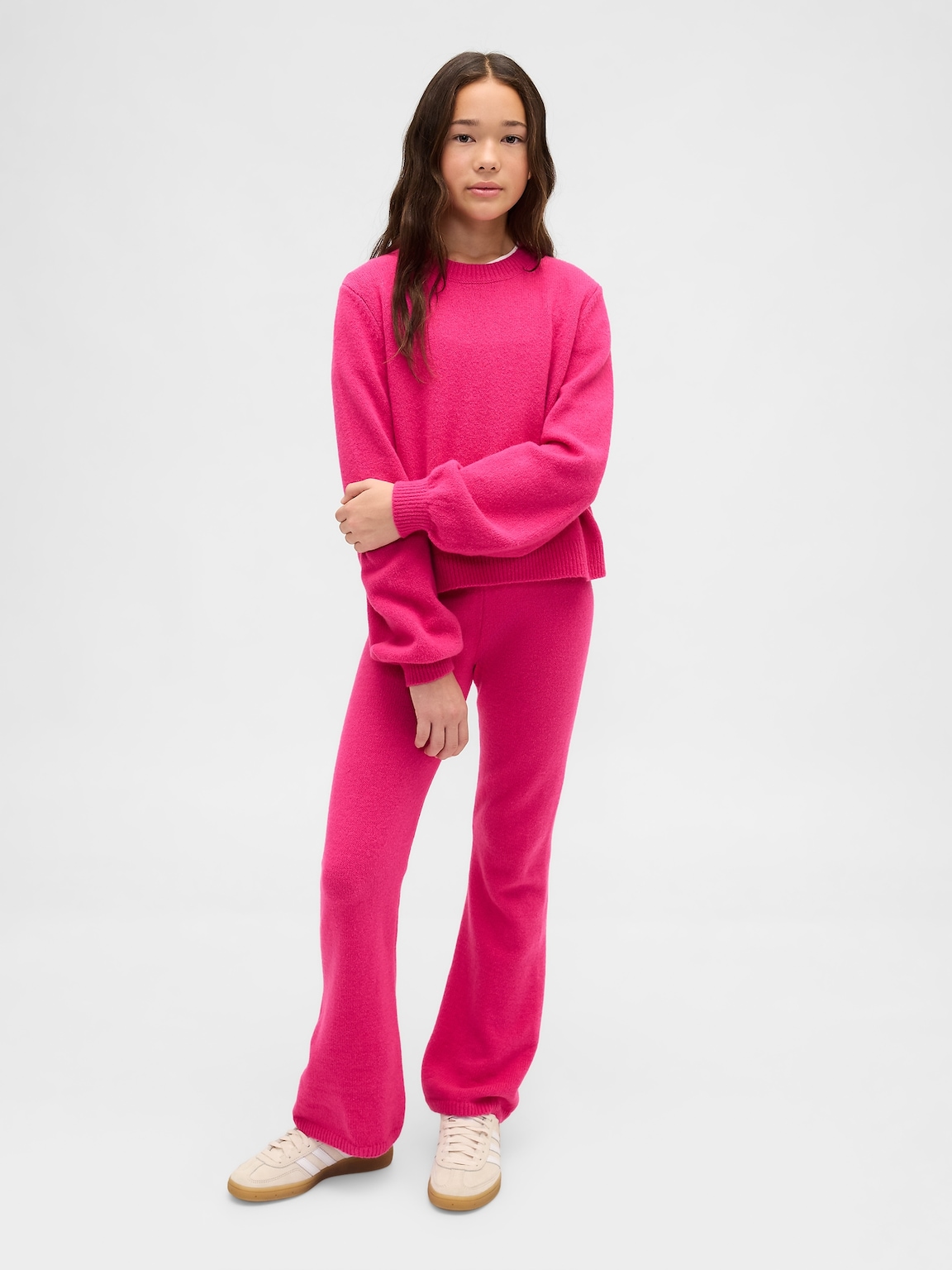 Kids CashSoft Crewneck Sweater