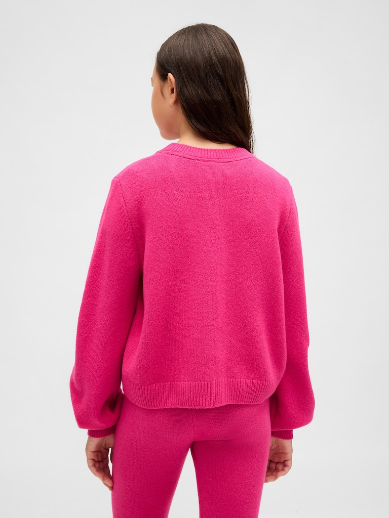 Kids CashSoft Crewneck Sweater