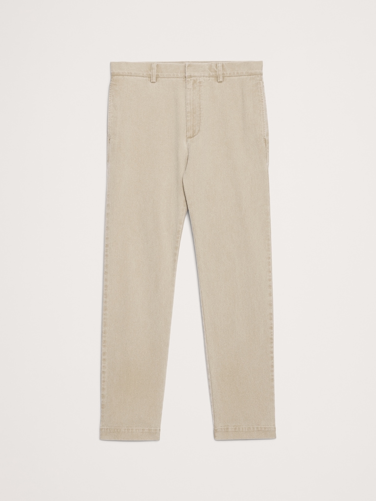 Straight Brushed Italian Chino