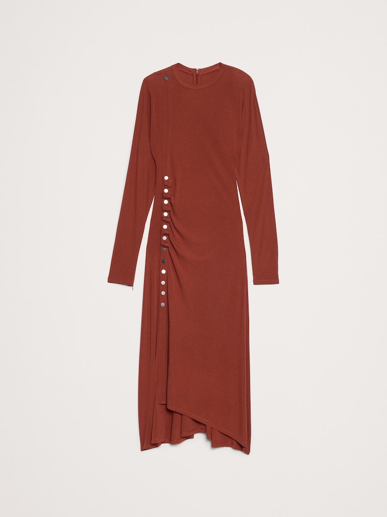 Matte Jersey Midi Dress