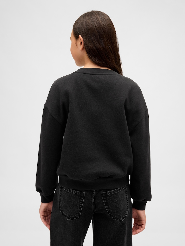 Kids Embellished Dolman Sweatshirt