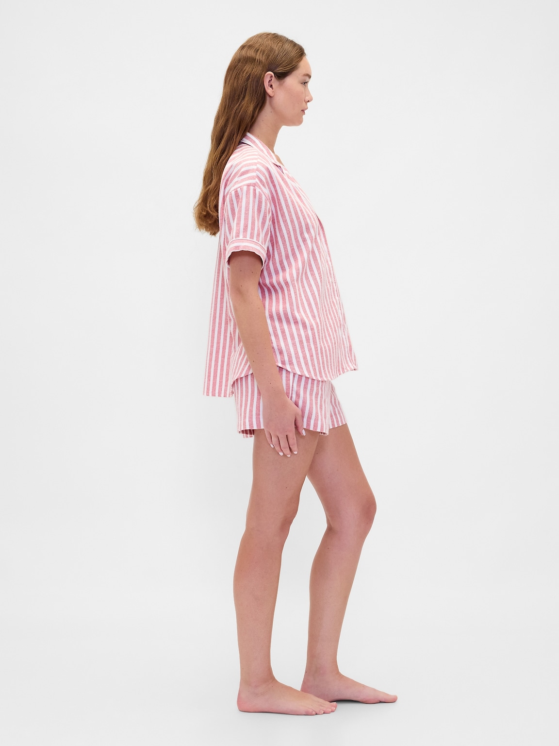 Adult Softest Flannel PJ Short Set