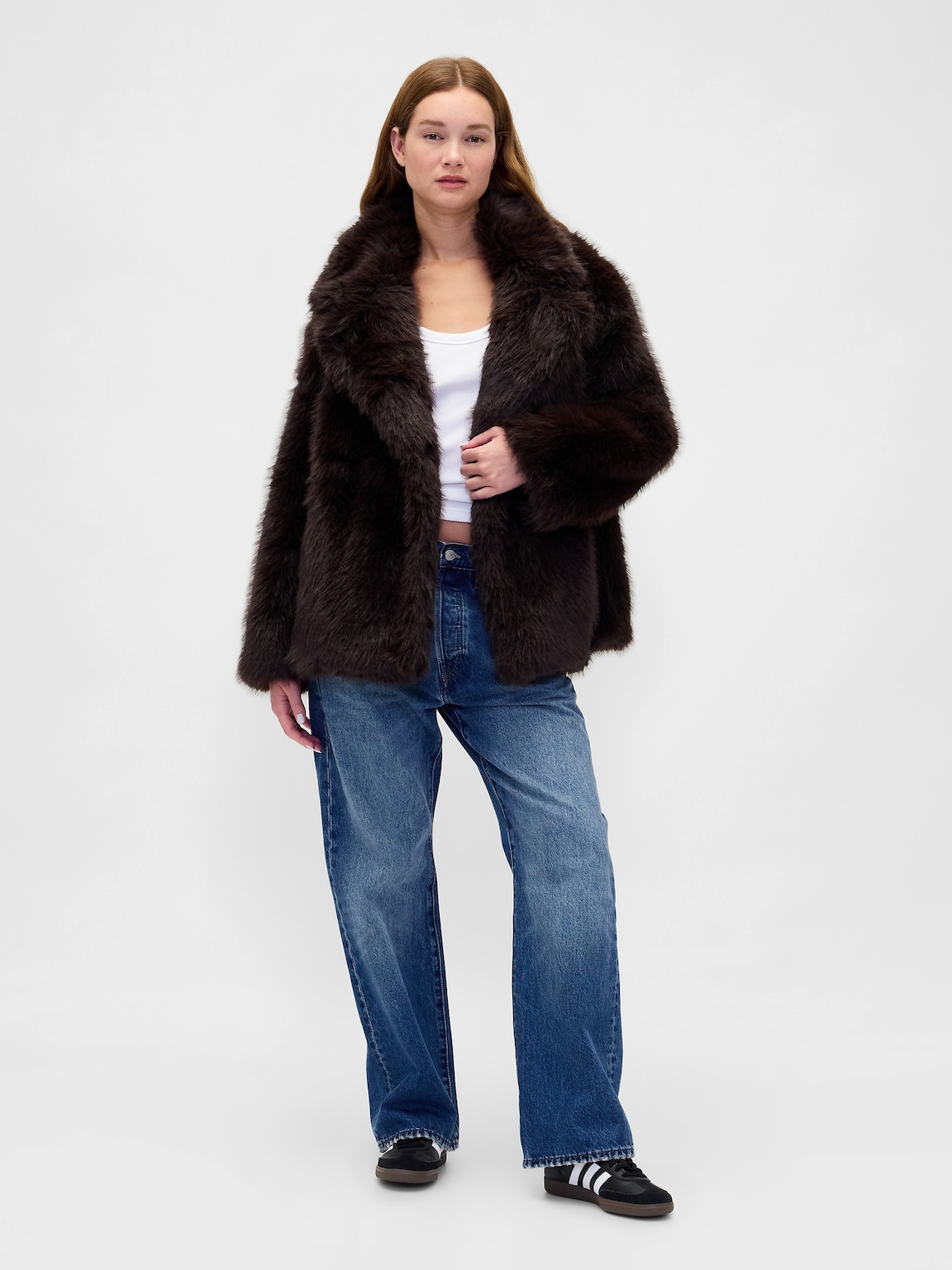 Faux Fur Coat