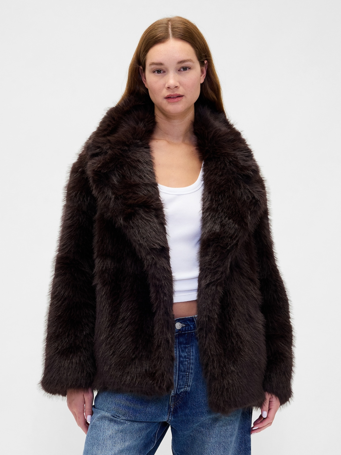 Faux Fur Coat