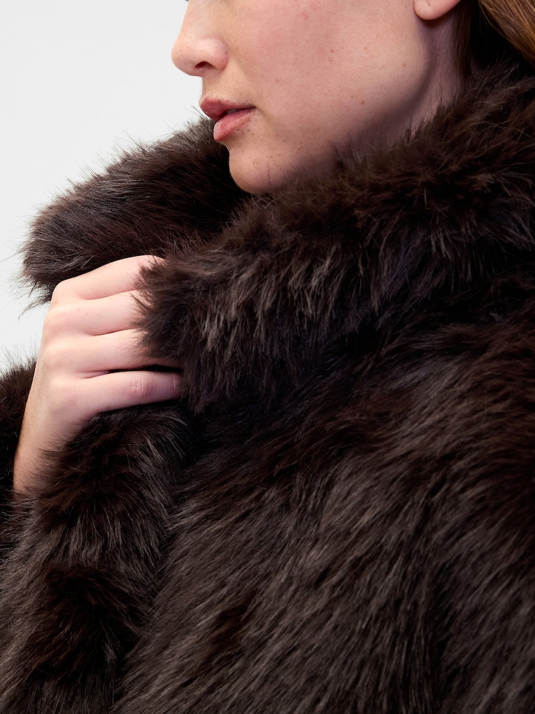 Faux Fur Coat