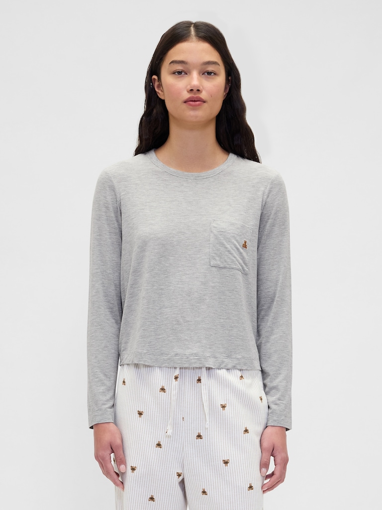 Softest Modal Pocket PJ T-Shirt