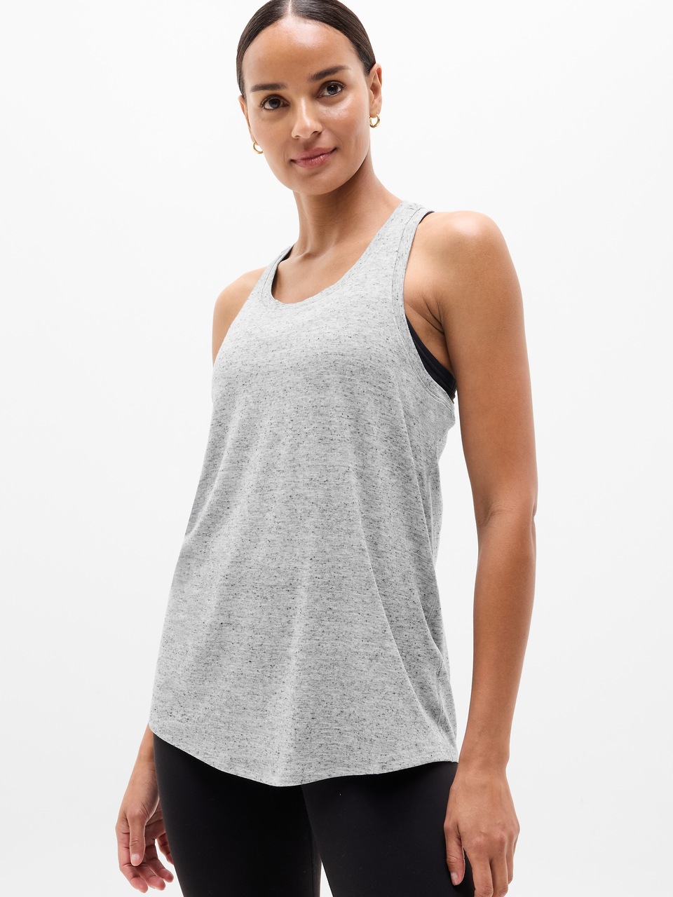 V-Neck Hardware One-Piece Swimsuit