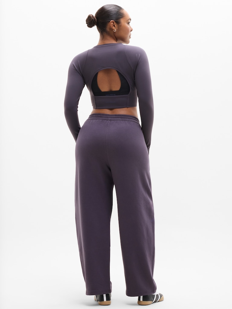 Simone Biles Forever Fleece Mid Rise Barrel Pant