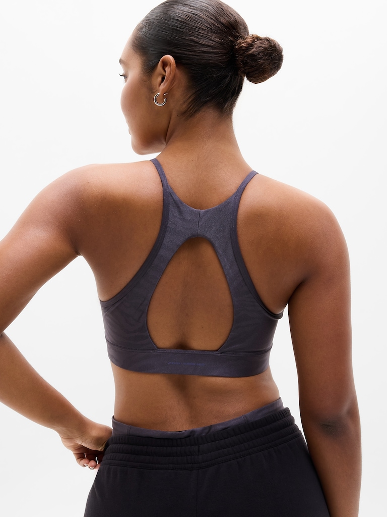 Simone Biles Shine High Neck Bra