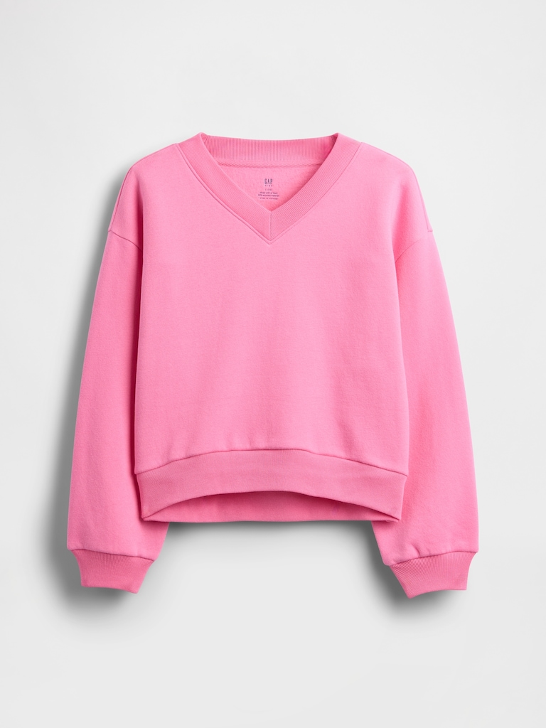 Kids VintageSoft Relaxed V-Neck Sweatshirt