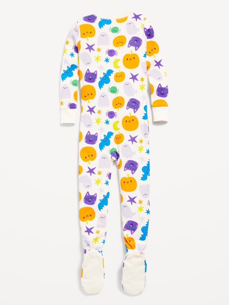 Snug-Fit 2-Way-Zip Pajama One-Piece for Toddler & Baby