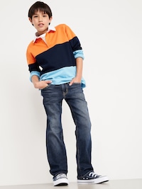 Straight-Leg Built-In Flex Jeans for Boys
