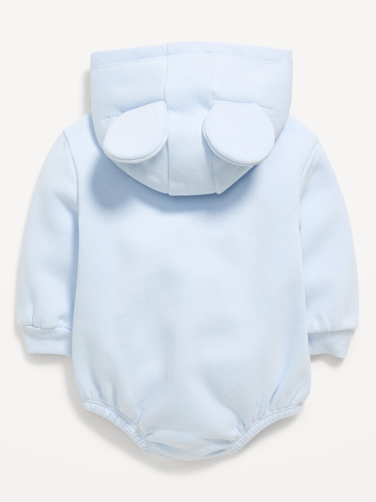 Disney© Hooded Fleece One-Piece Romper for Baby