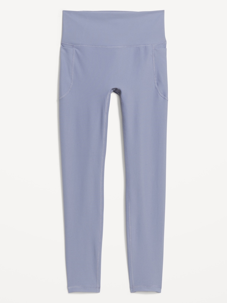 Extra-High Waisted PowerSoft Boundless 7/8 Pocket Leggings – No Front Seam