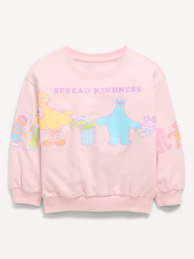 Licensed Graphic Sweatshirt for Toddler Girls