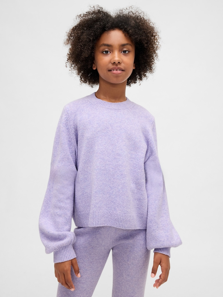 Kids CashSoft Crewneck Sweater