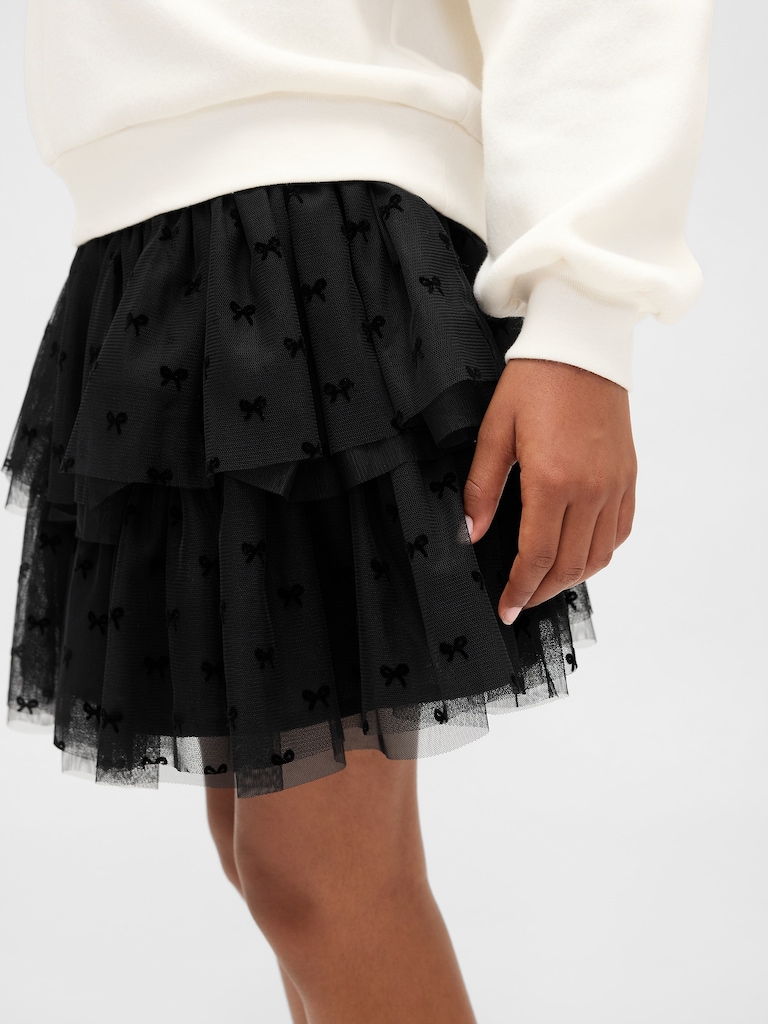 Kids Tiered Tulle Skirt