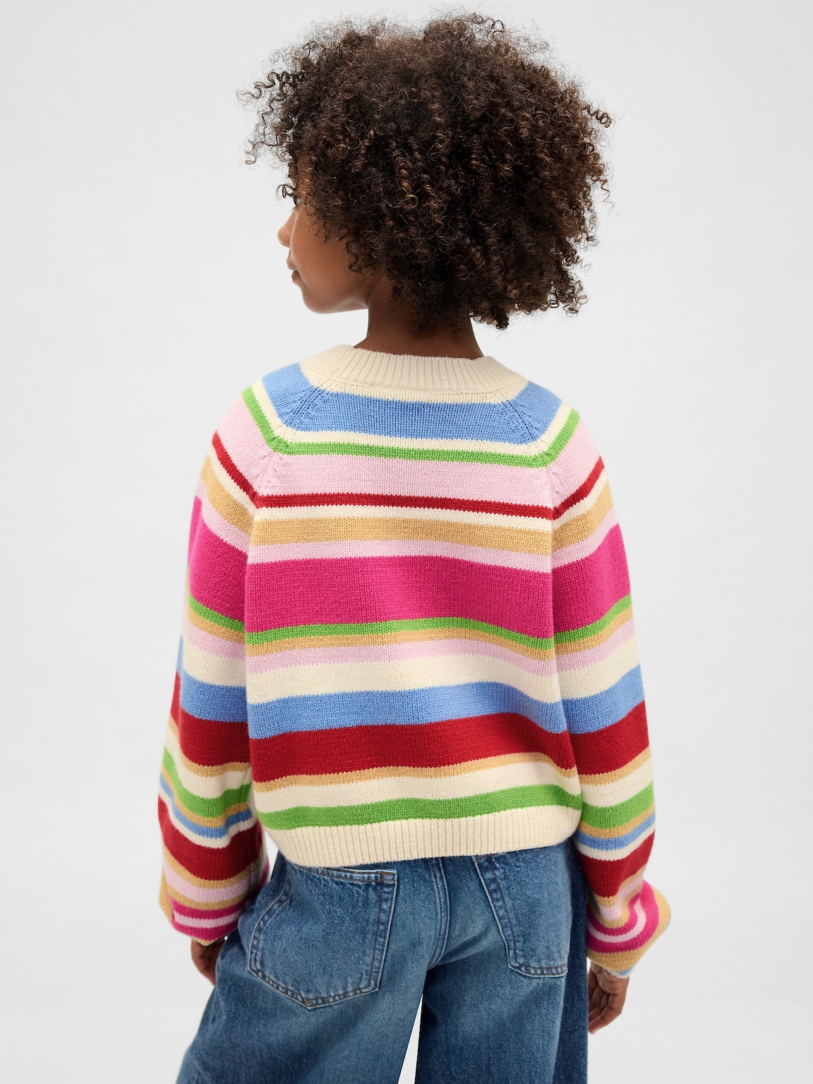Kids Relaxed Crewneck Sweater