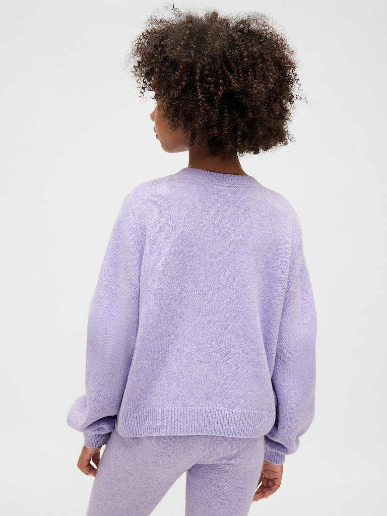 Kids CashSoft Crewneck Sweater