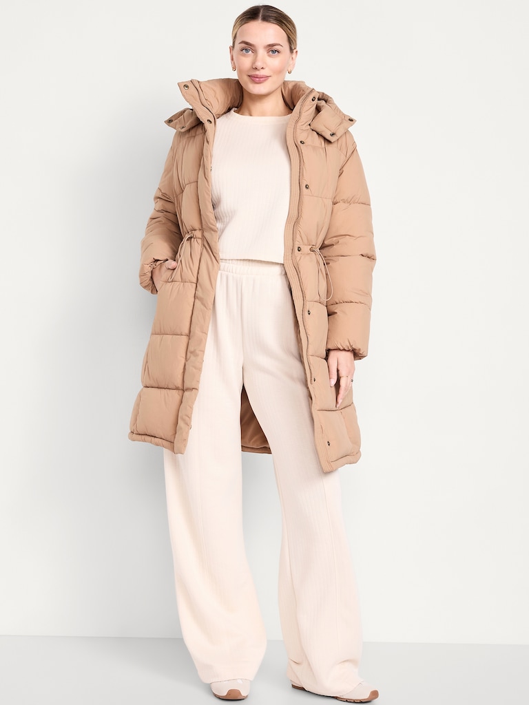 V-Neck Hardware One-Piece Swimsuit