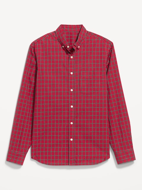 Men's Red Button Downs | Old Navy
