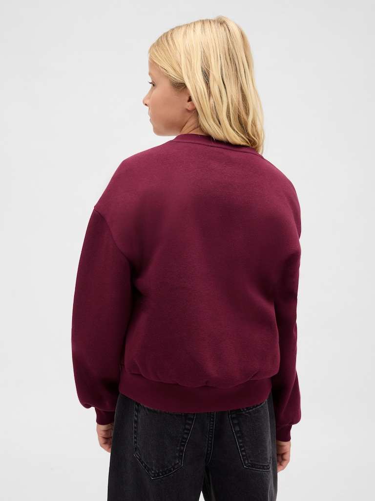 Kids Embellished Dolman Sweatshirt