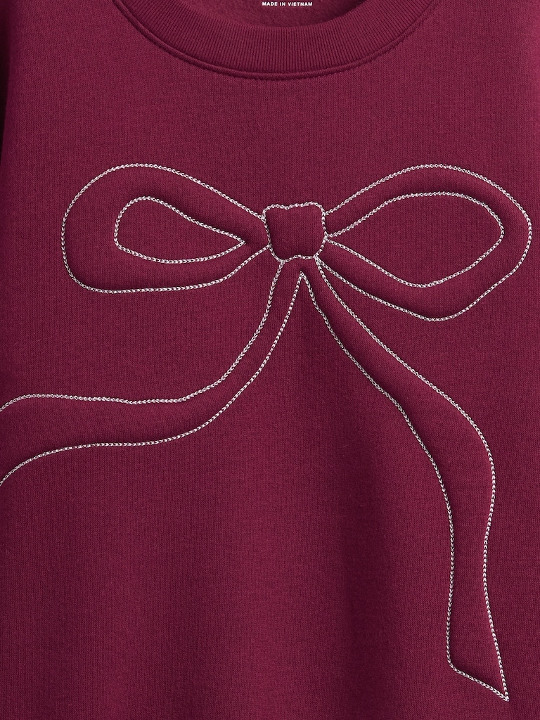 Kids Embellished Dolman Sweatshirt
