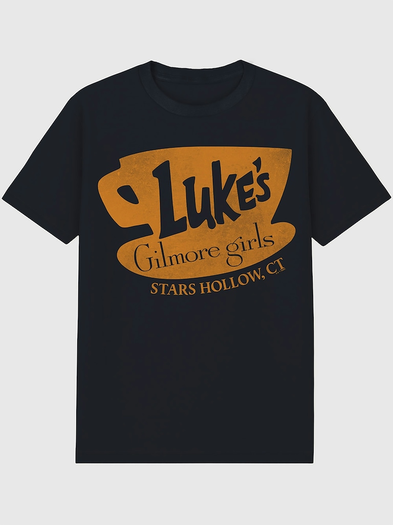 Gilmore Girls Lukes Coffee Logo Graphic T-Shirt for Men