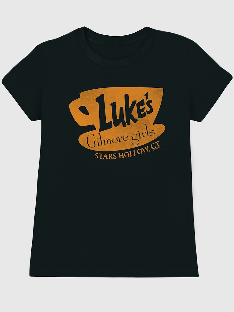 Gilmore Girls Lukes Coffee Logo Graphic T-Shirt