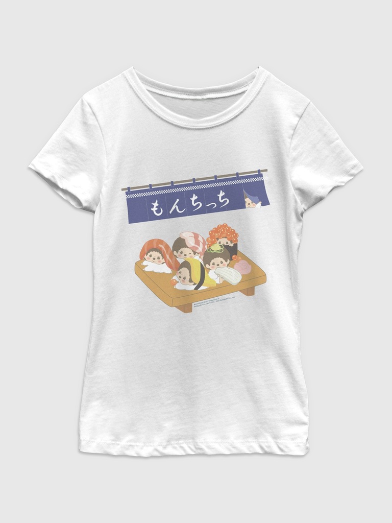 Monchhichi Sushi Graphic T-Shirt for Girls