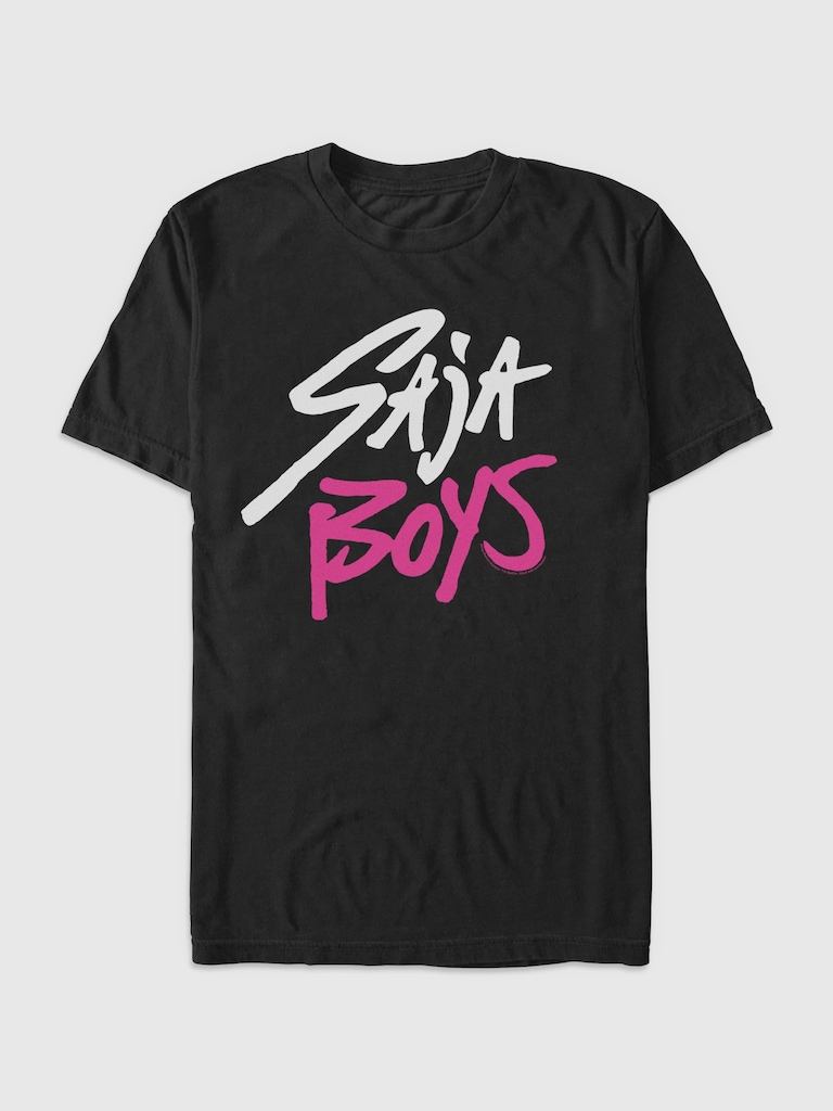 K-Pop Demon Hunters Saja Boys Logo Graphic T-Shirt